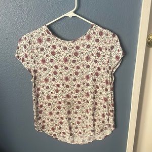 Flowers, Women’s Blouse, Small